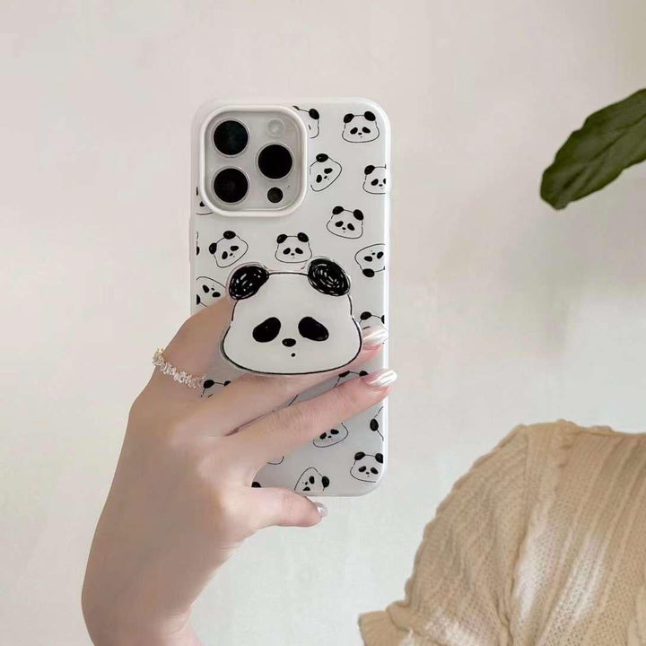 iPhone Panda Cover With Panda holder