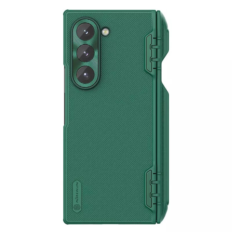 Samsung Galaxy Z Fold 6 5G Nillkin Super Frosted Shield Folding S Pen Holder Cover (Green)