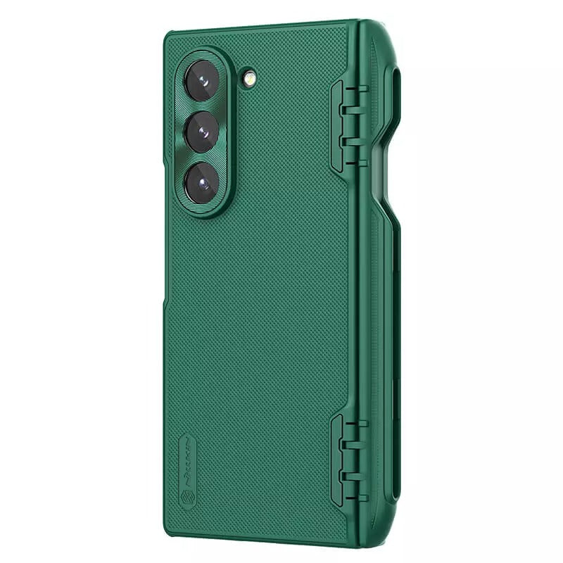 Samsung Galaxy Z Fold 6 5G Nillkin Super Frosted Shield Folding S Pen Holder Cover (Green)