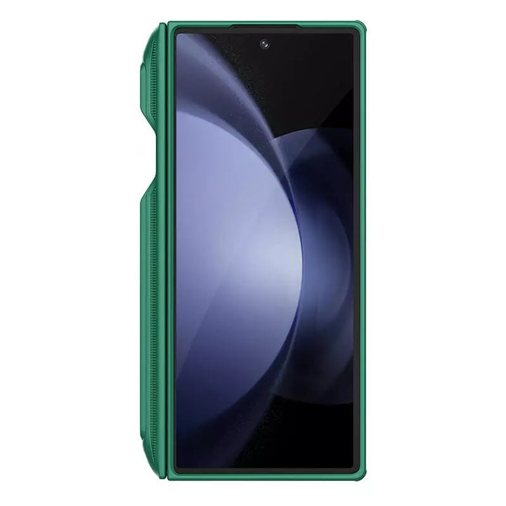 Samsung Galaxy Z Fold 6 5G Nillkin Super Frosted Shield Folding S Pen Holder Cover (Green)