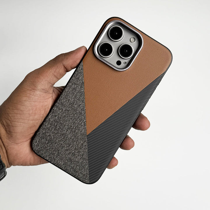 iPhone 16 Series 3 Texture Design Metal Camera Bumper Cover