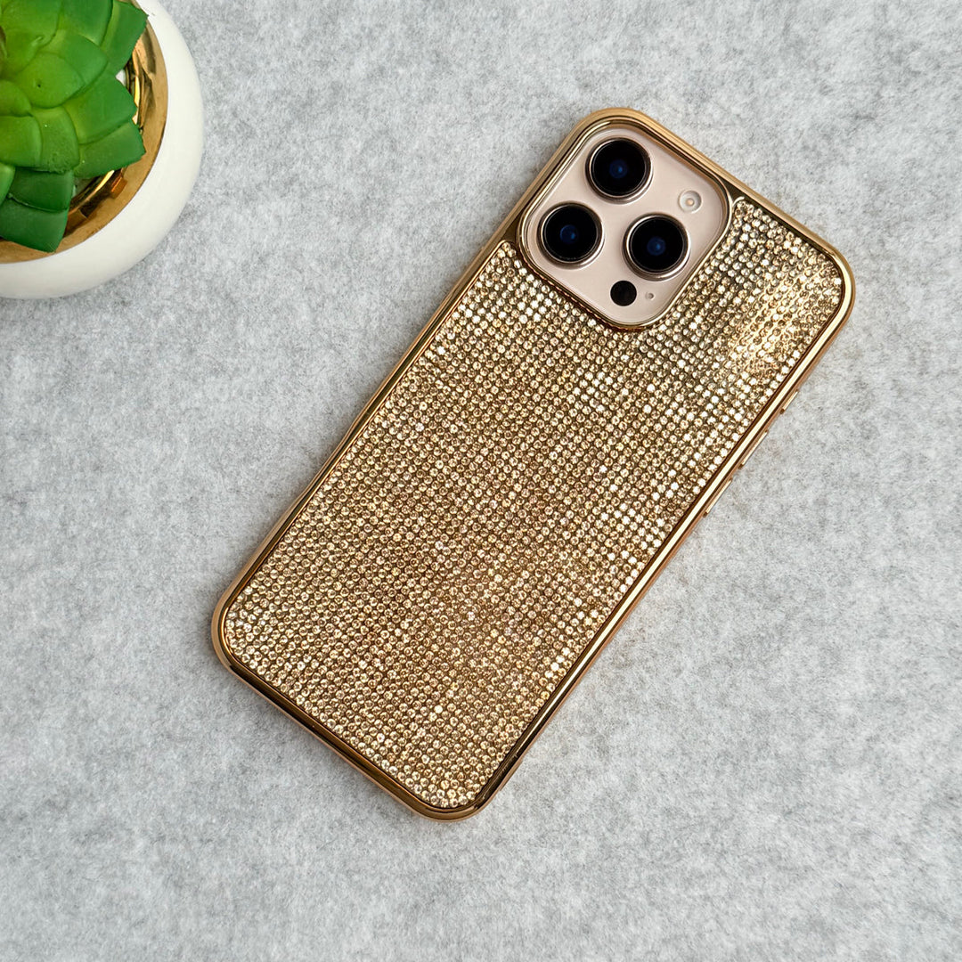 iPhone 16 Series Luxury Diamond Stone Phone Case Cover