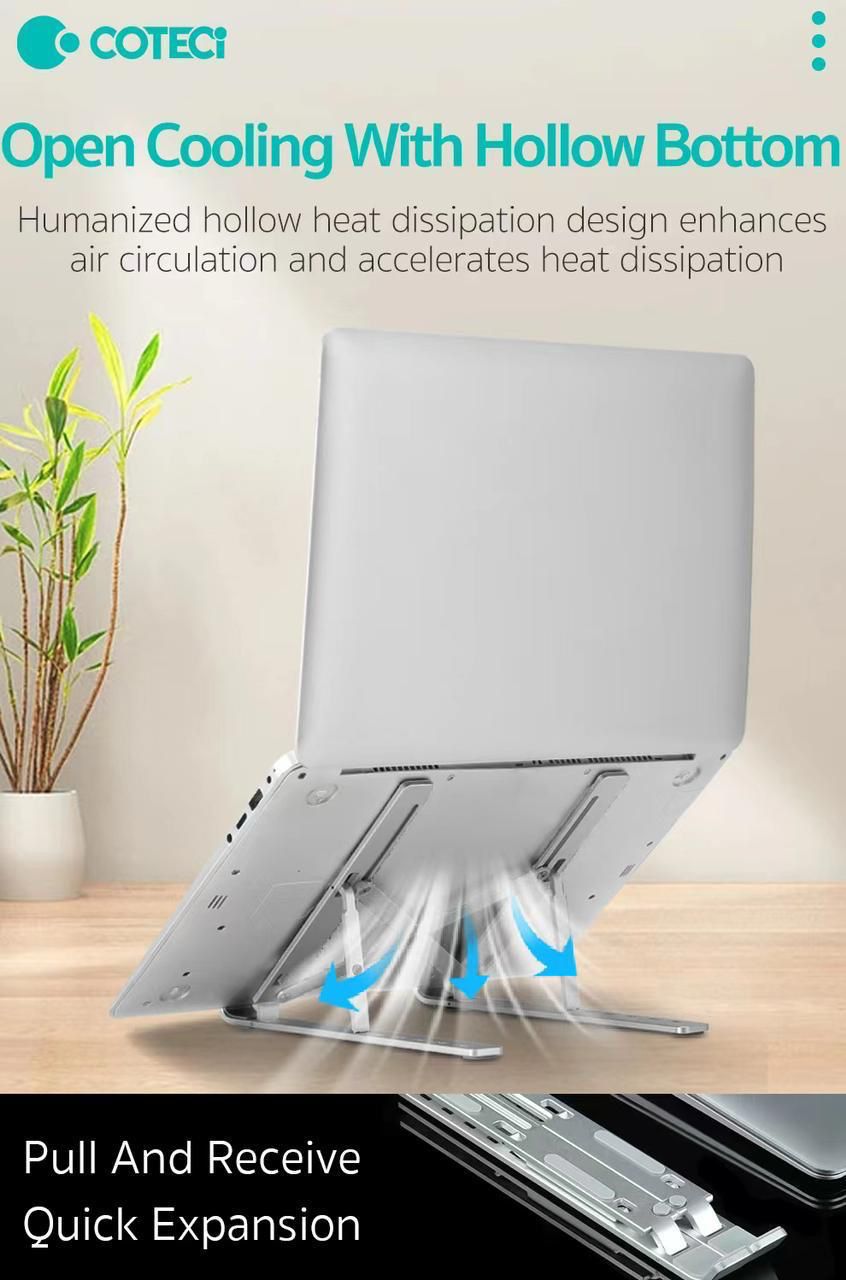 Adjustable Foldable Portable Laptop Stand