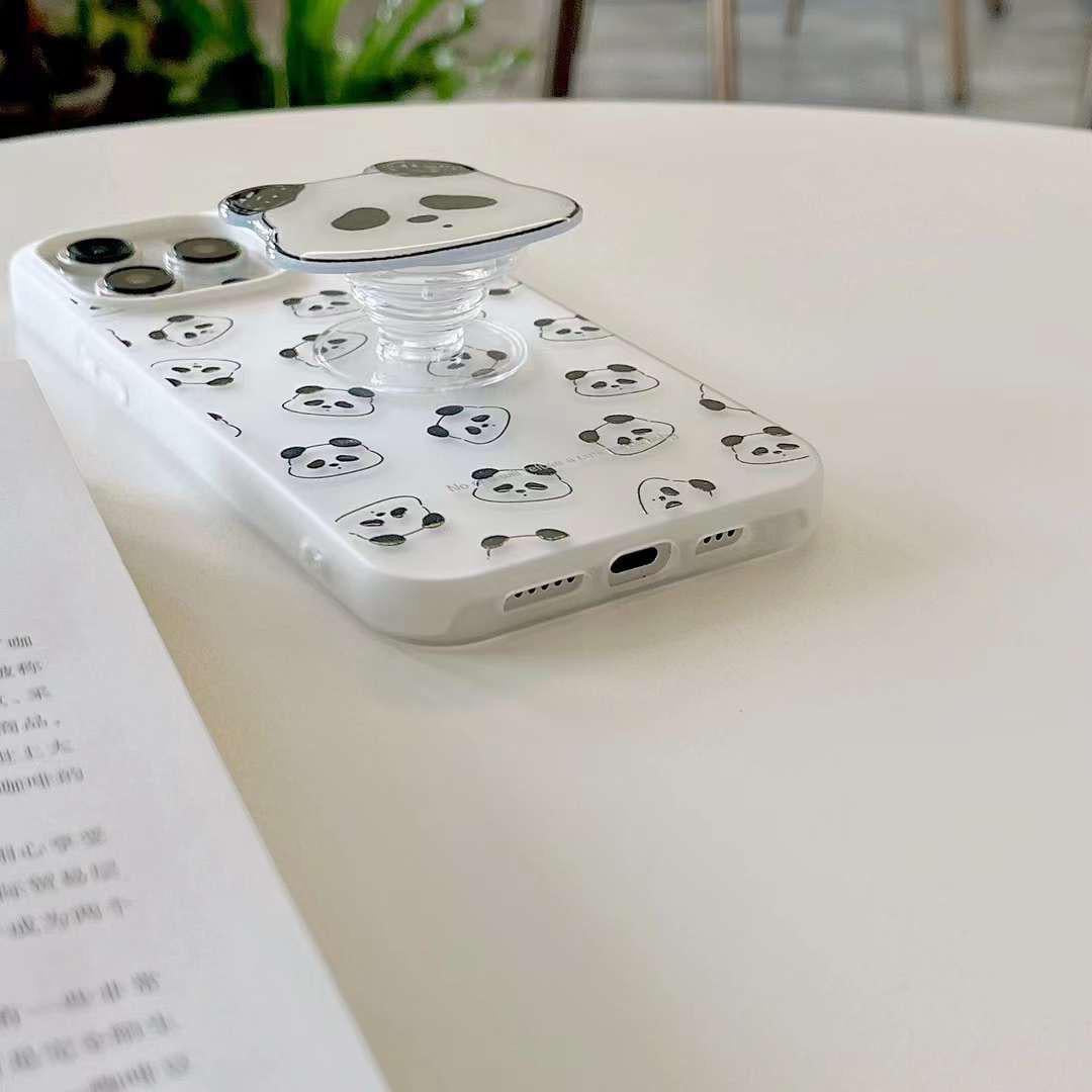 iPhone Panda Cover With Panda holder