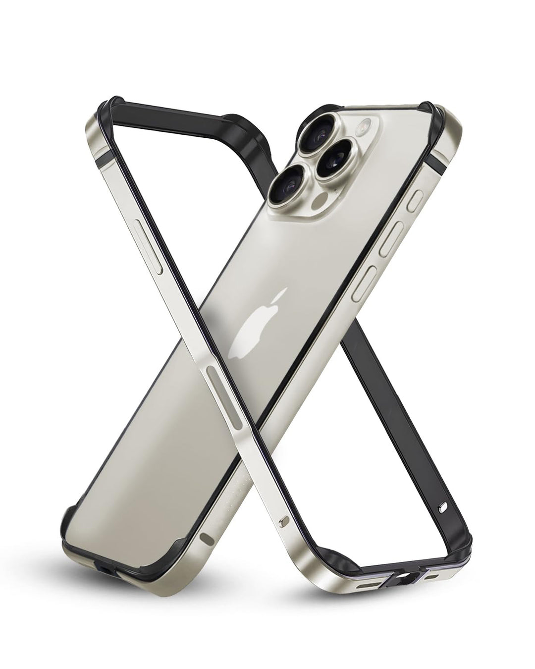 iPhone 16 Pro max chrome bumper protector Case