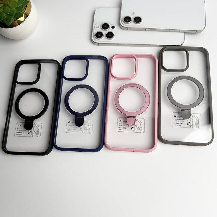 iPhone 16 Series Metal Stand Side Bump Cover