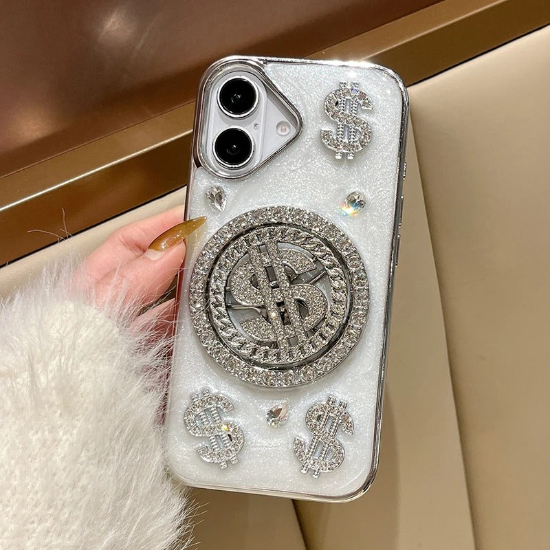 iPhone Premium Rotation Dollar Case