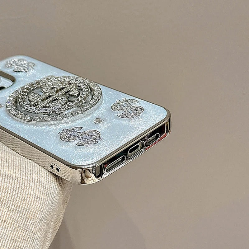 iPhone Premium Rotation Dollar Case