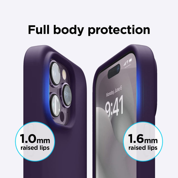 iPhone 14 / 14 Pro / 14 Pro Max Deep Purple Premium Silicone Cover