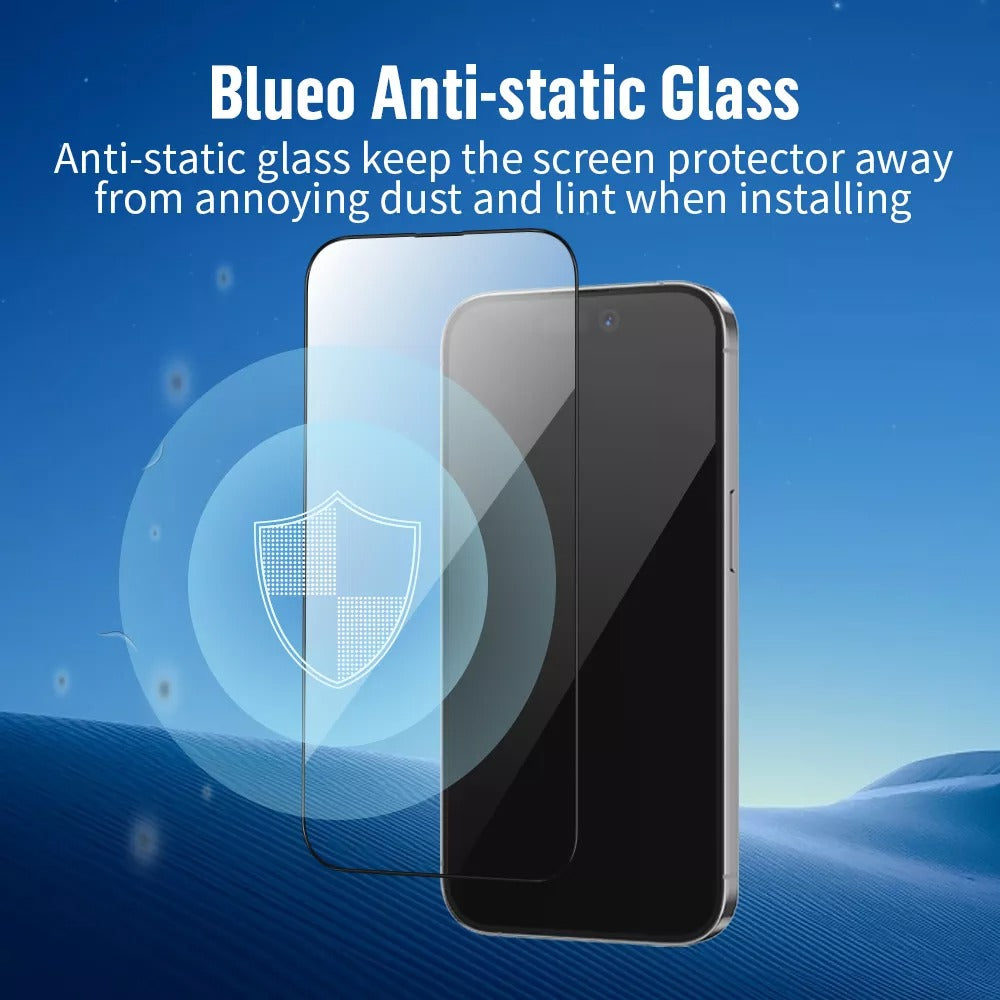 Anti Static Dustproof HD ClearTempered Glass For iPhone