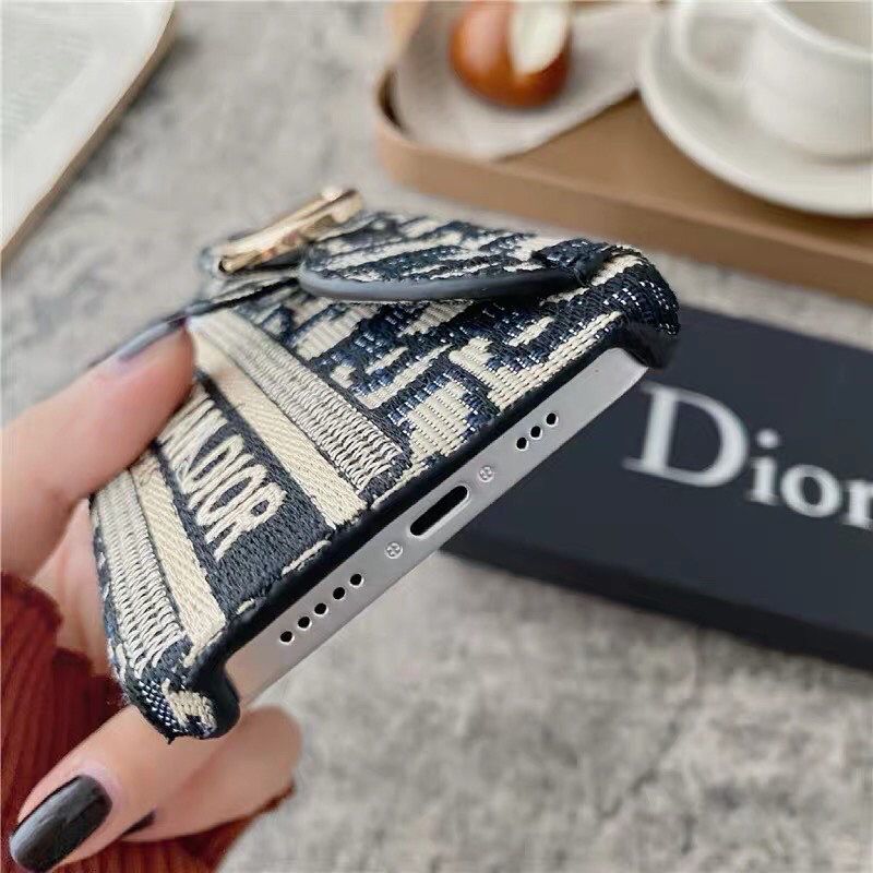 iPhone luxury Brand CD Card Holder Case Cover