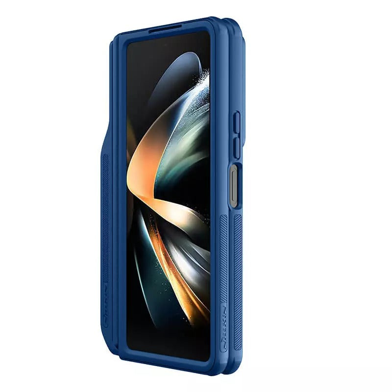 Samsung Galaxy Z Fold 5 Nillkin Camshield Camera Protective Case With S Pen Holder (Blue)