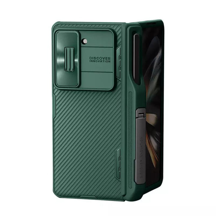 Samsung Galaxy Z Fold 5 Nillkin Camshield Camera Protective Case With S Pen Holder (Green)