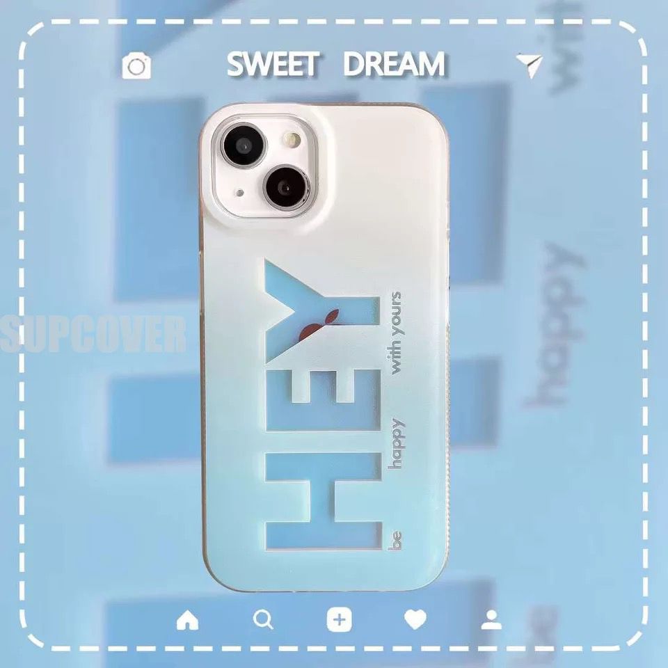 iPhone 15 Series Hey Design Cover Case