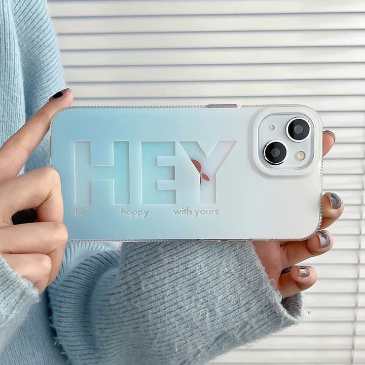 iPhone 15 Series Hey Design Cover Case