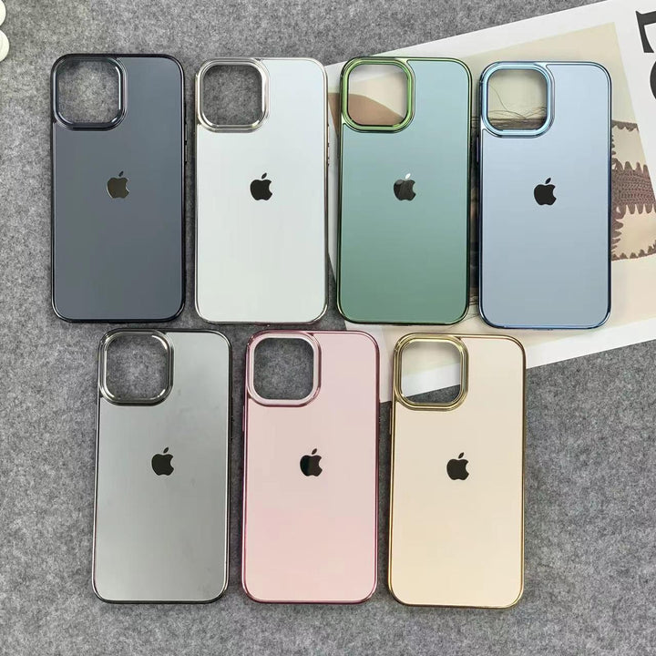 Matte Series Chrome iPhone Cover