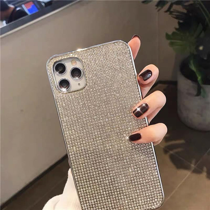 Luxury Diamond iPhone Case Cover Silver freeshipping - Case24x7