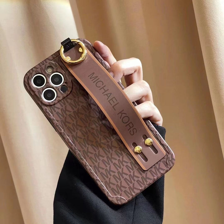 iPhone Luxury MK Strap Holder Belt Case Cover