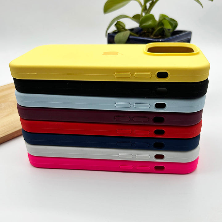 iPhone Silicone Case Cover ( Yellow )