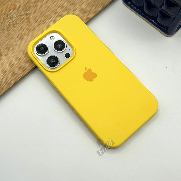 iPhone Silicone Case Cover ( Yellow )