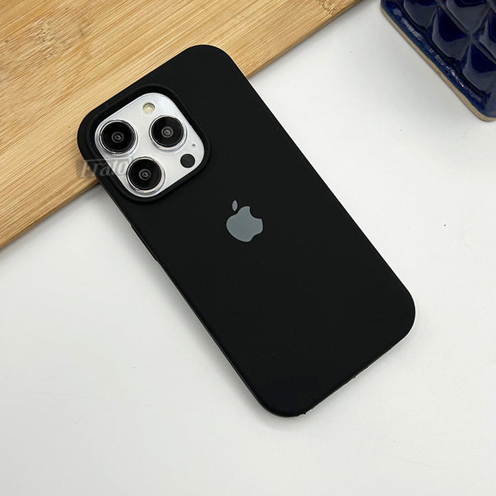 iPhone Silicone Case Cover (Black)