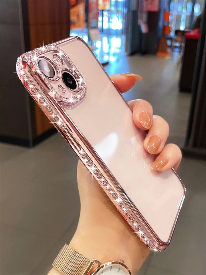 iPhone Side Diamond Chrome Case