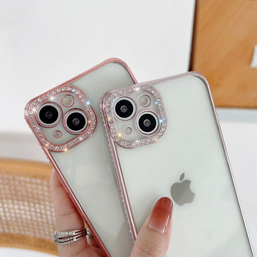 iPhone Side Diamond Chrome Case